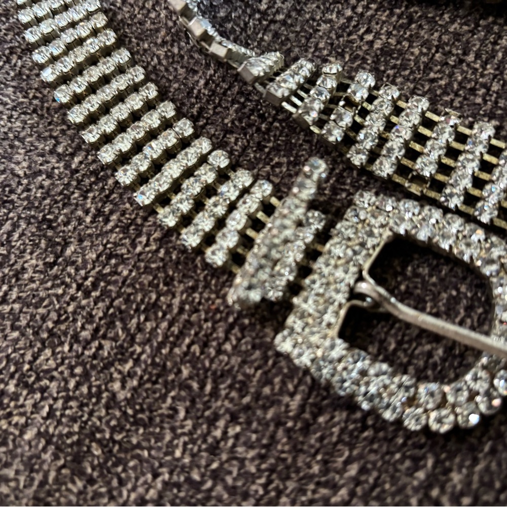 Sparkling Rhinestone Belt